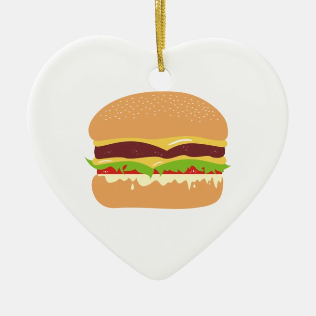 Burger Keramikornament (Vorne)