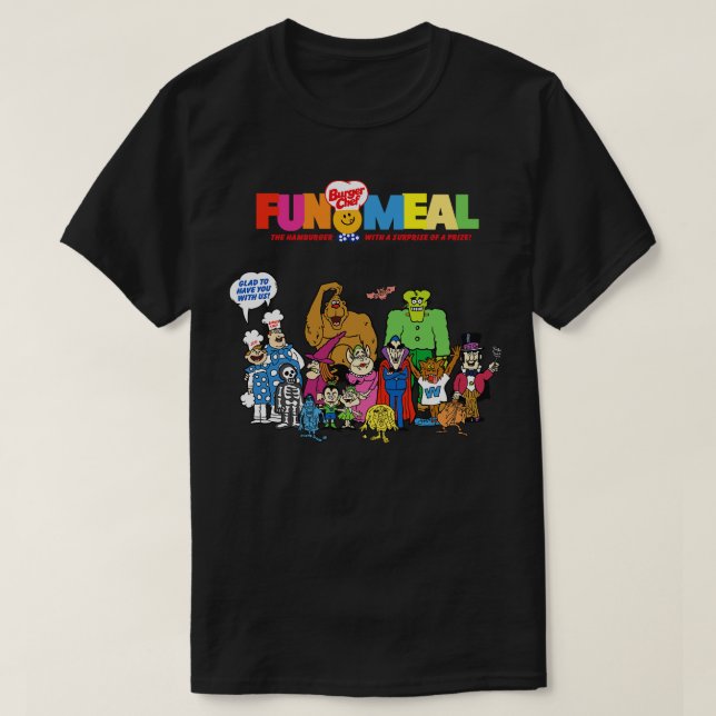 Burger Koch Fun Mahl T-Shirt (Design vorne)