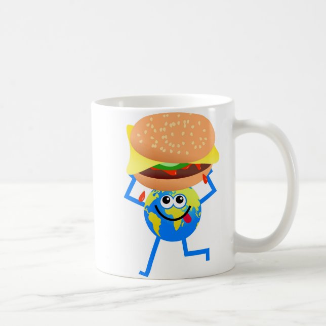 Burger-Kugel Kaffeetasse (Rechts)