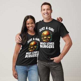 Burger Kunst für Mädchen Hamburger T-Shirt