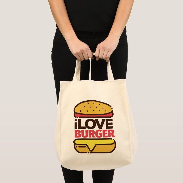 Burger Lover Taschen (Vorderseite (Produkt))