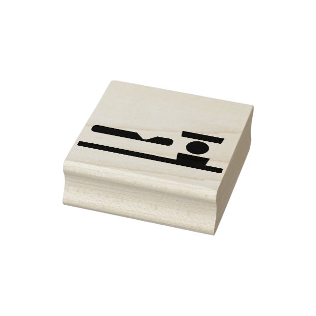 Burger Meal Gummistempel (Stempel)