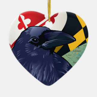 Bürger-Rabe, Maryland nie wieder Keramikornament