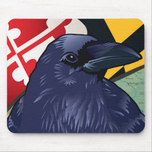 Bürger-Rabe, Maryland nie wieder Mousepad