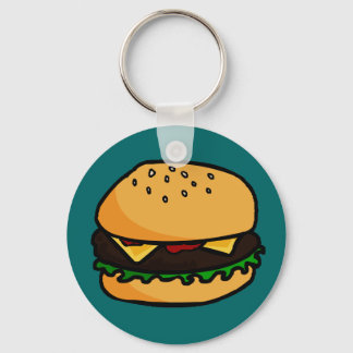 Burger-Schlüsselanhänger Schlüsselanhänger