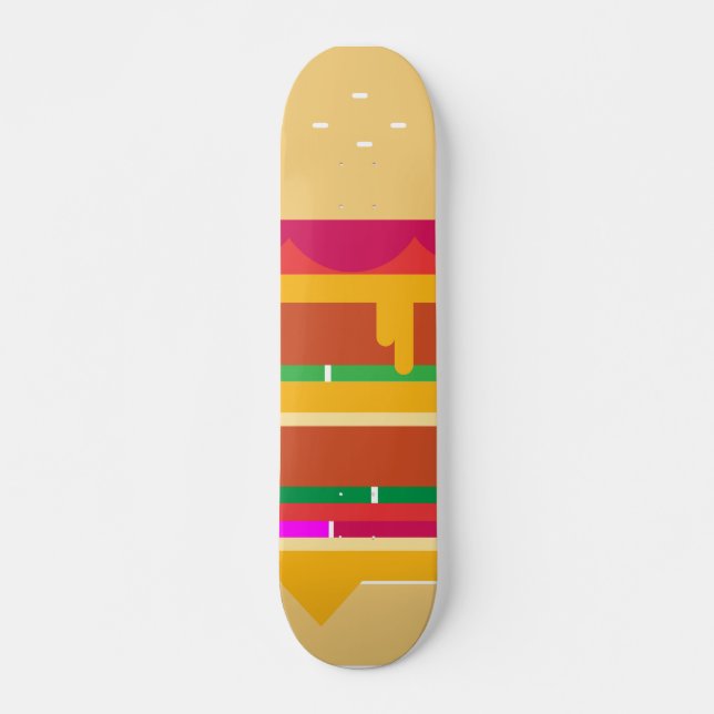 BURGER SKATEBOARD (Vorne)