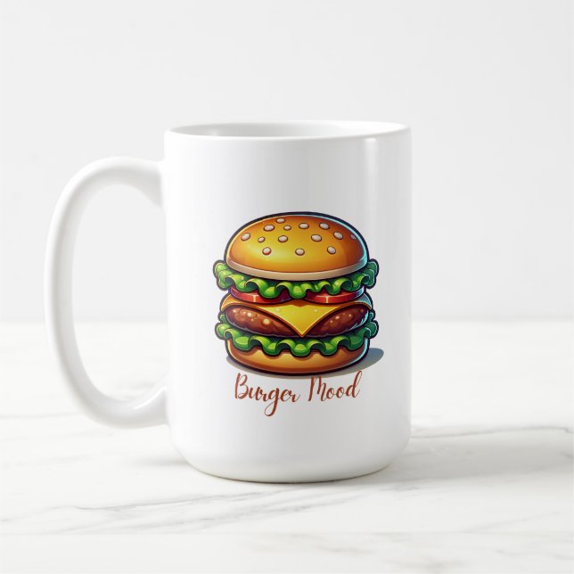 Burger Stimmung  Kaffeetasse (Links)