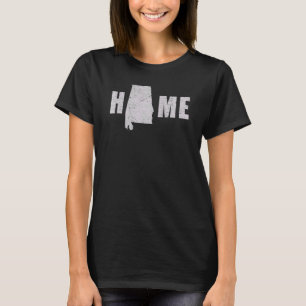 Bürger Stolz Amerika Staatsflagge US Zuhause Alaba T-Shirt