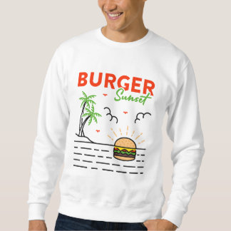 Burger Sunset Sweatshirt