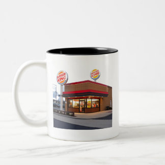 Burger-Tasse Zweifarbige Tasse