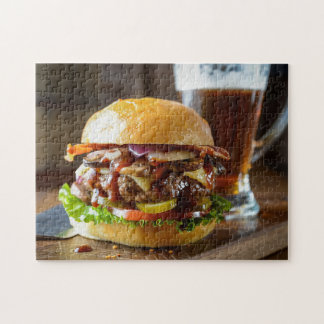 Burger- und Bierpuzzle