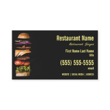 Burger-Visitenkarte