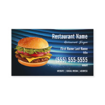 Burger-Visitenkarte