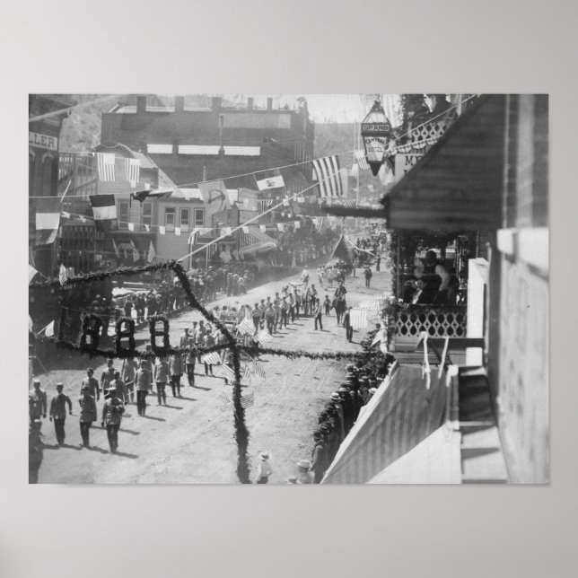 Bürger von Deadwood feiern Abschluss der Poster (Vorne)