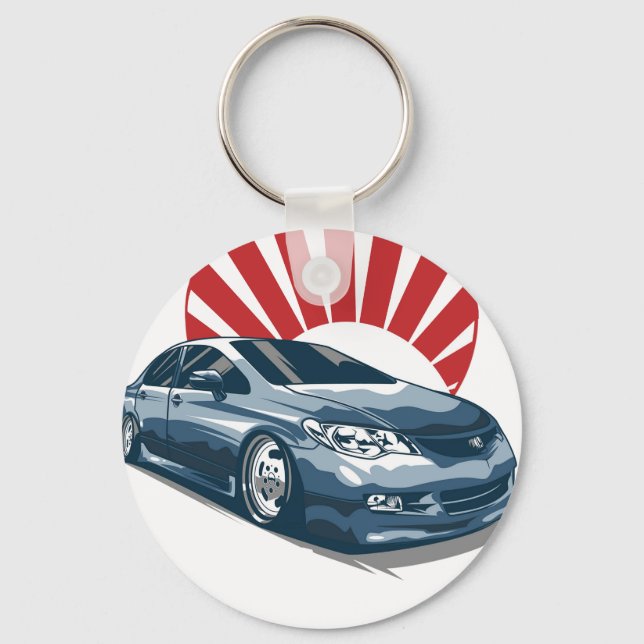 Bürgerauto Schlüsselanhänger (Vorderseite)