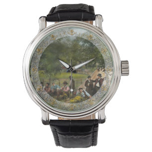 Bürgerkrieg - Gettysburg-Lager von Captain Huft 18 Armbanduhr