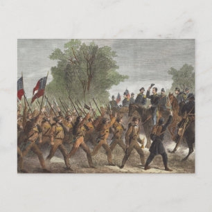 Bürgerkrieg Postkarte