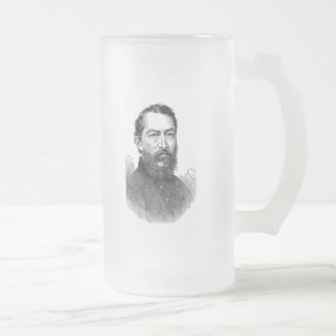 Bürgerkriegsgeneral Mattglas Bierglas
