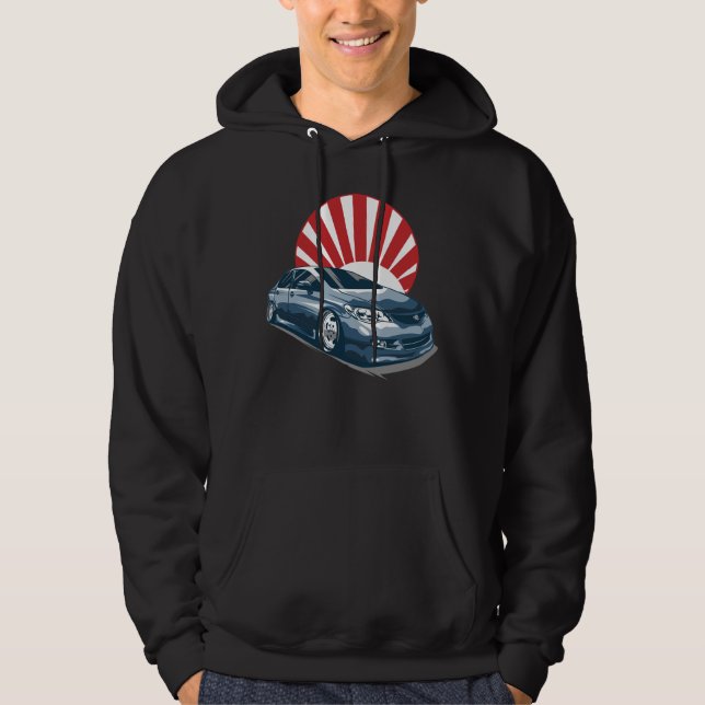 bürgerliches Auto Hoodie (Vorderseite)