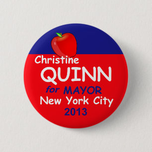 Bürgermeister 2013 Quinn-NYC Button