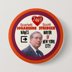 Bürgermeister 2013 Scott-Tragbalken-NYC Button