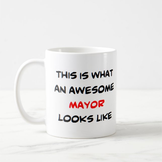 Bürgermeister, phantastisch kaffeetasse (Links)