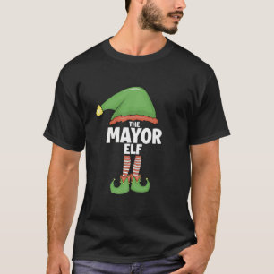 Bürgermeisterin Elf Tshirt Familie Xmas Ferienhaus