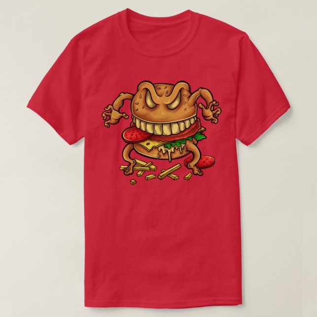 Burgermonster T-Shirt (Design vorne)