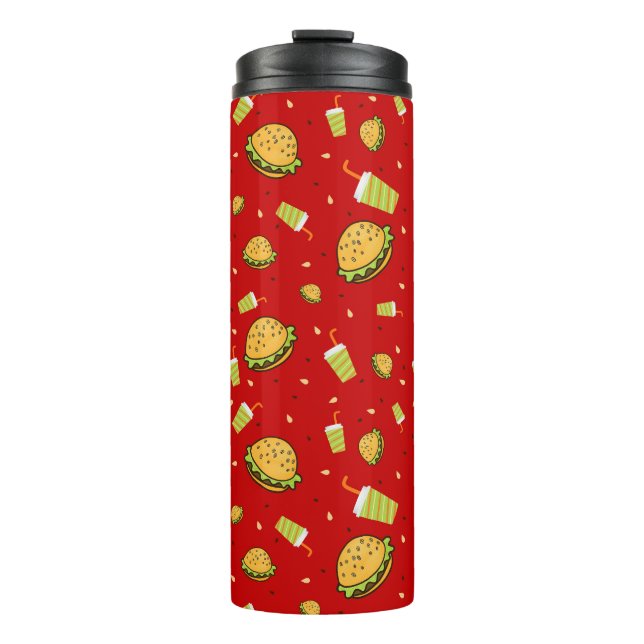 Burgermuster Thermosbecher (Vorderseite)