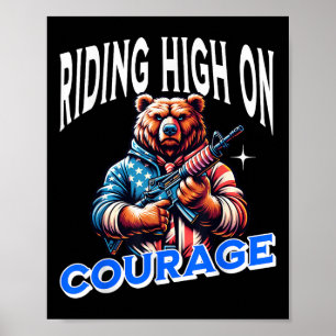 Bürgerrechte Gleichheit Freiheit Patriot Gerechtig Poster