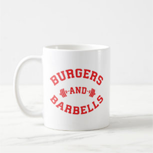 Burgers and Barbells - Die Motivation für die Aufh Kaffeetasse