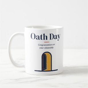 Bürgertag Staatsbürgerschaft Gratulations Tasse