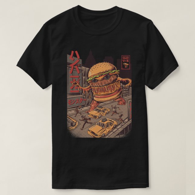 BurgerZilla T-Shirt (Design vorne)
