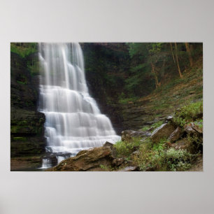 Burgess Falls Print Poster