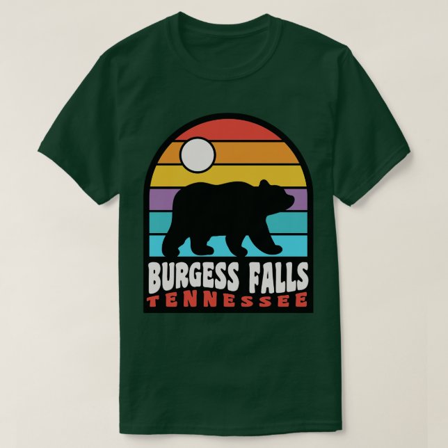 Burgess Falls Staat Park Wandern Ristorante da Enz T-Shirt (Design vorne)