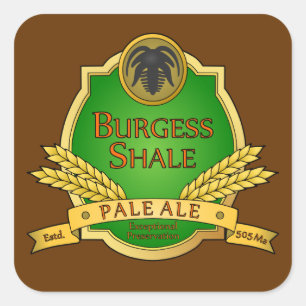 Burgess Shale Pale Ale Sticker