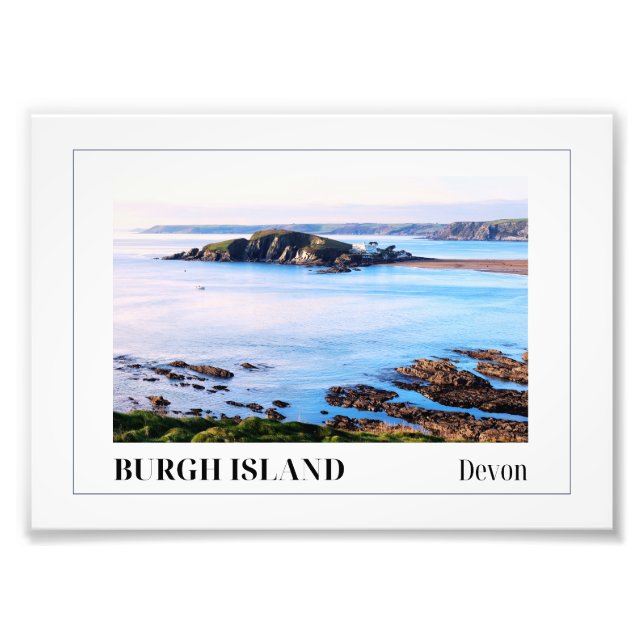 Burgh Island, Devon Fotodruck (Vorne)