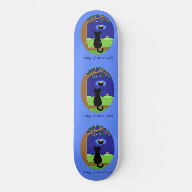 Burgkönig Skateboard (Vorderseite)