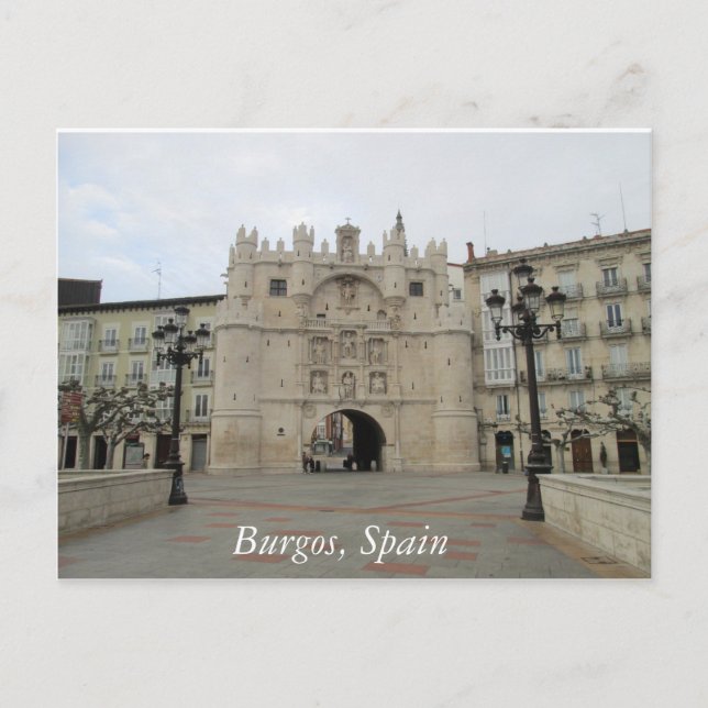 Burgos Postkarte (Vorderseite)