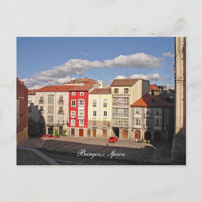 Burgos, Spanien, Postkarte (Vorderseite)