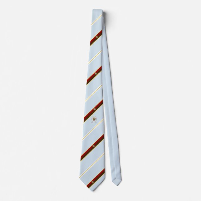 Burgos stripes flag krawatte (Vorderseite)