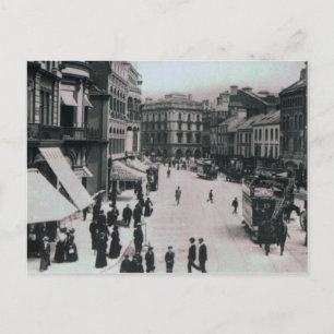 Burgplatz, Belfast, c.1902 Postkarte