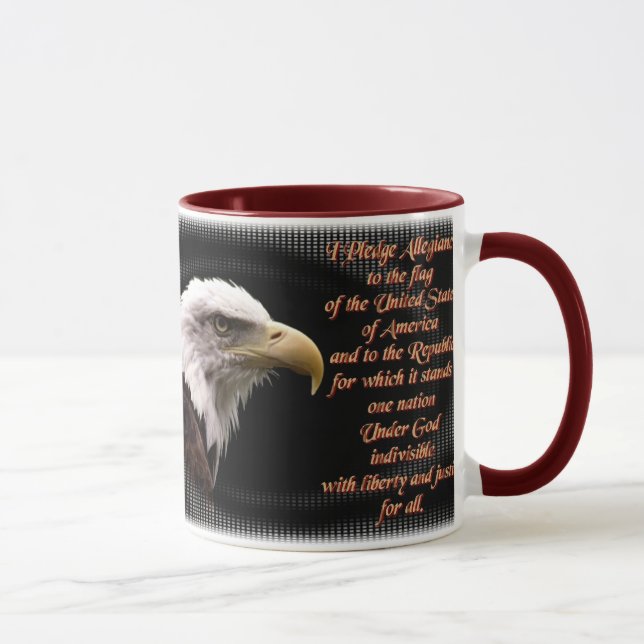 Bürgschaft der Ergebenheits-Tasse Tasse (Rechts)