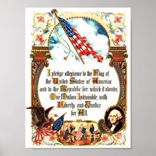 Bürgschaft von Ergebenheit - Vorlage Poster