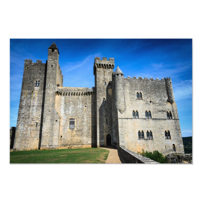 Burgschloss Beynac - Mittelalterliches Foto (Vorne)