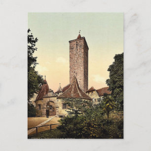 Burgthor (d.h. Burgtor), Rothenburg (d.h. ob der T Postkarte