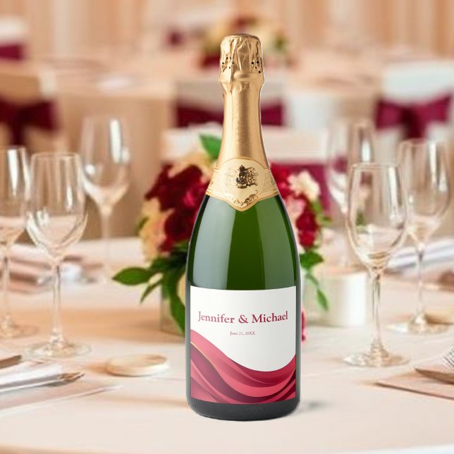 Burgund (Burgundy Sparkling Wine Label)
