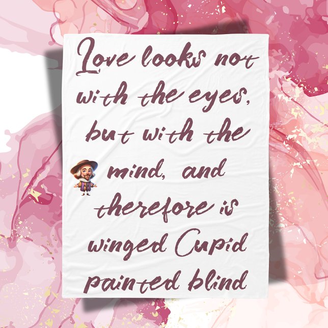 Burgund auf der White Shakespeare Liebe sieht nich Fleecedecke (Von Creator hochgeladen)