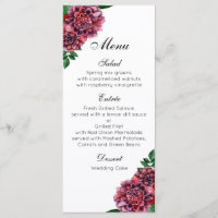 Burgund Blumen Hochzeit. Blume