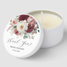Burgund & Blush Klassisch Elegante Florale Hochzei
